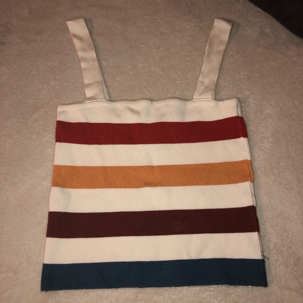 Multi Colored Tank Top/ Tube Top